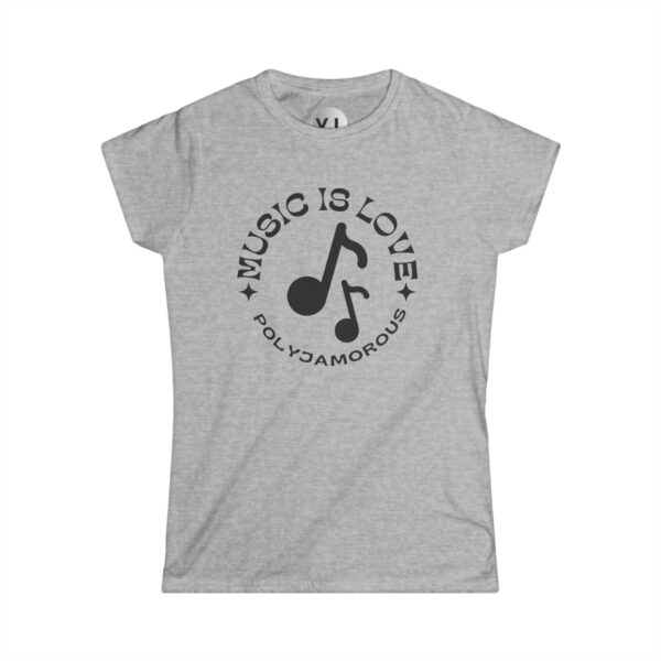 Music is love - PolyJamorous Music Lover Tee - Embrace All Genres