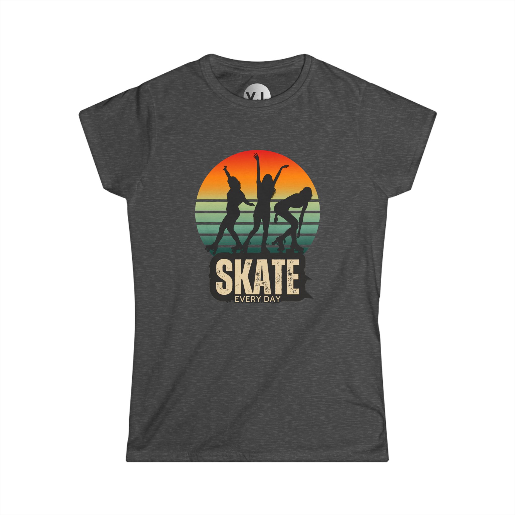 Skate shirt for rollerskaters, roller derby players and to wear to the roller rink. - Image 1