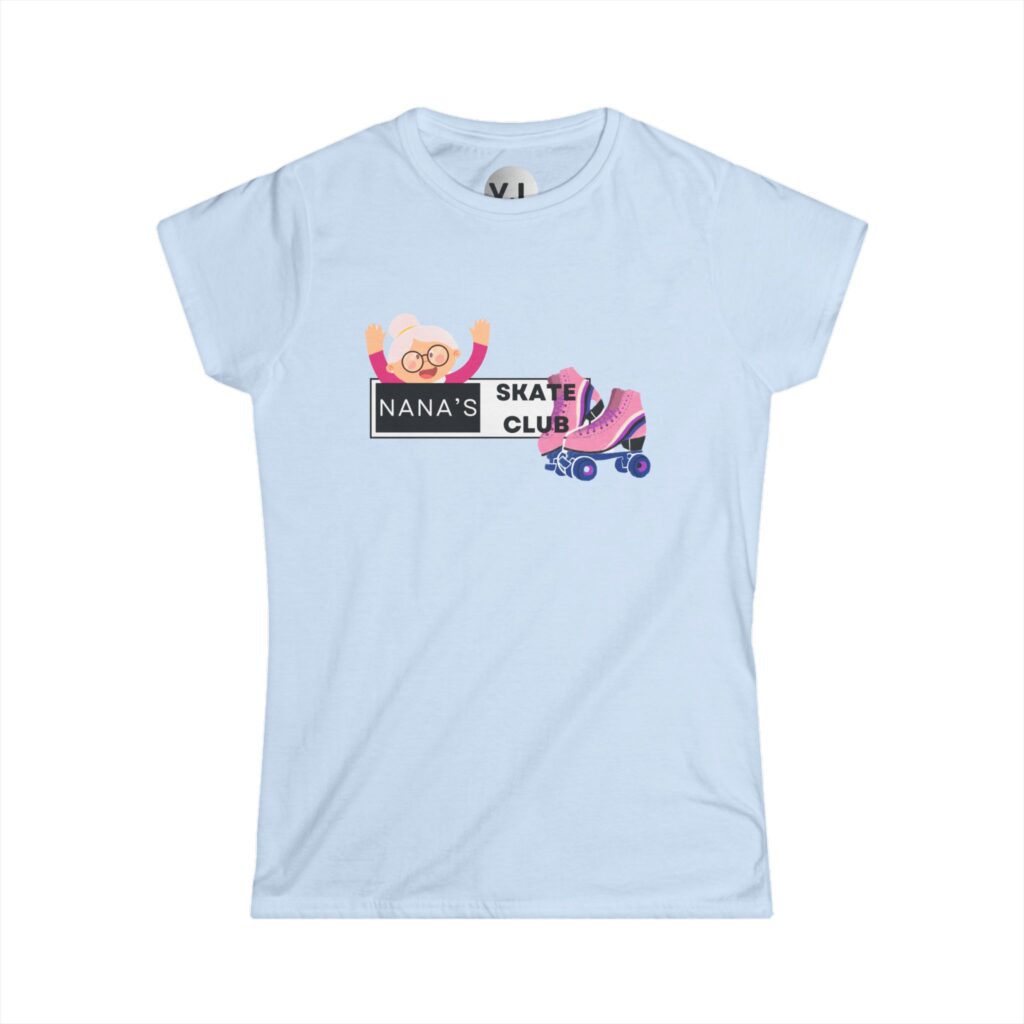 Nana's Skate Club Roller Skating shirt for Grandmas