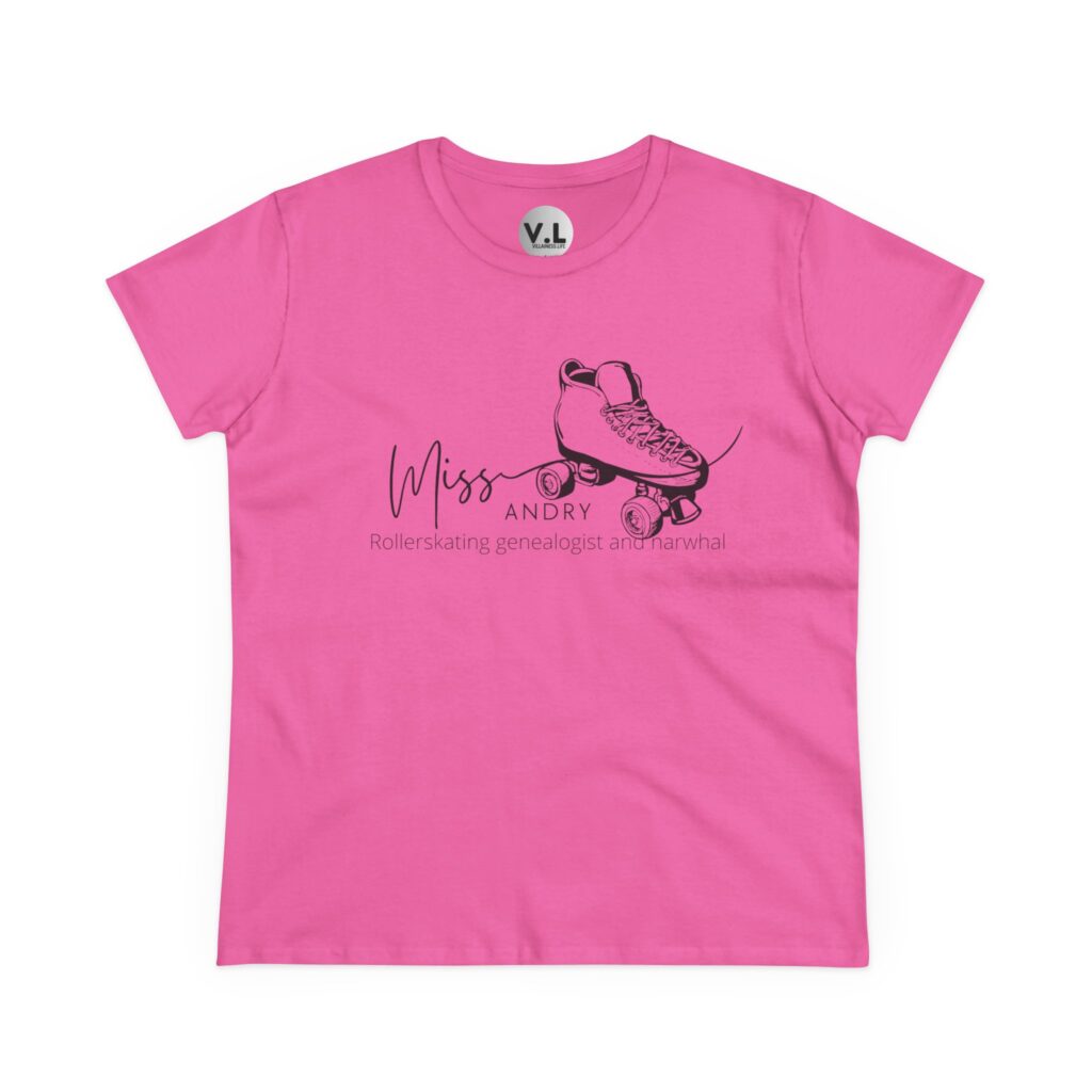 Miss Andry: Rollerskating Narwhal