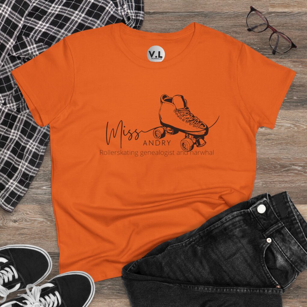 Miss Andry: Rollerskating Narwhal