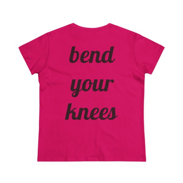 Nana's Skate Club front logo shirt with backside advising everyone to "Bend Your Knees" probably because Nana is sick of watching people fall down