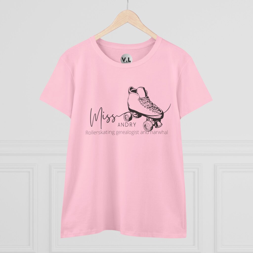 Miss Andry: Rollerskating Narwhal
