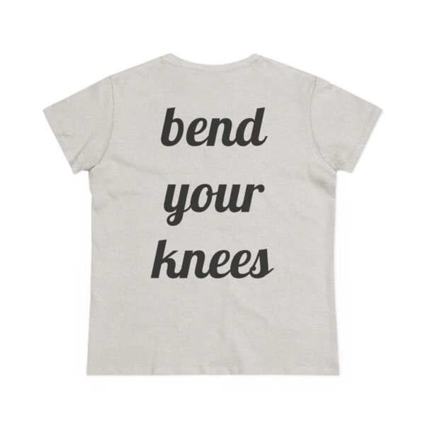 Nana's Skate Club front logo shirt with backside advising everyone to "Bend Your Knees" probably because Nana is sick of watching people fall down