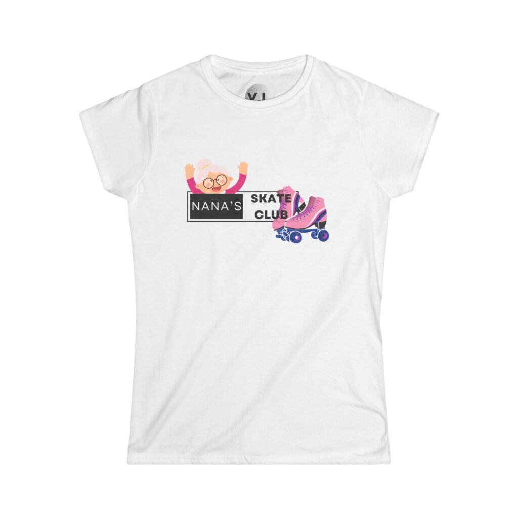 Nana's Skate Club Roller Skating shirt for Grandmas