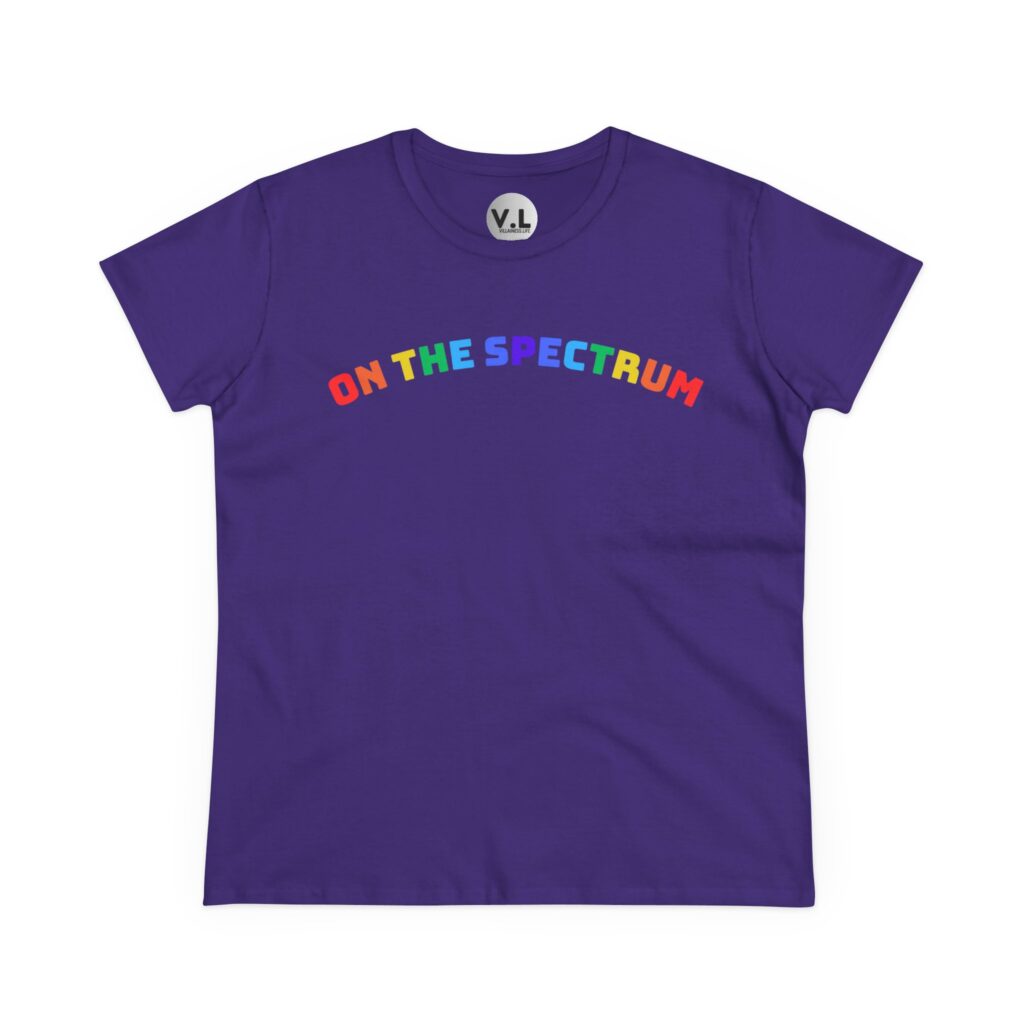 On the Spectrum - Neurodivergent shirt for autism, lgbtqia, Pride month shirt for ADHD rainbow shirt