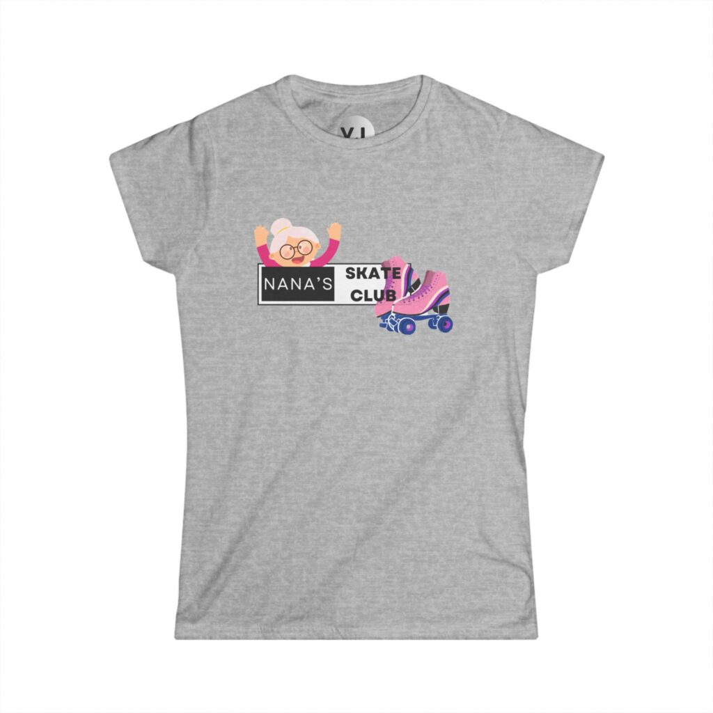 Nana's Skate Club Roller Skating shirt for Grandmas