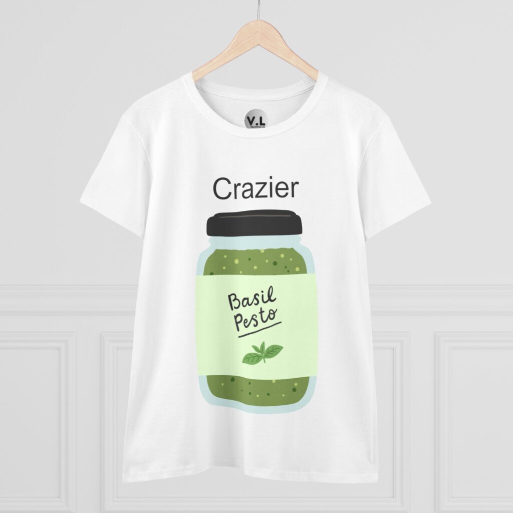 Crazier Pesto shirt - Tell me again what's crazier than store-bought pesto? Suzy's pesto was the best meme of 2023.