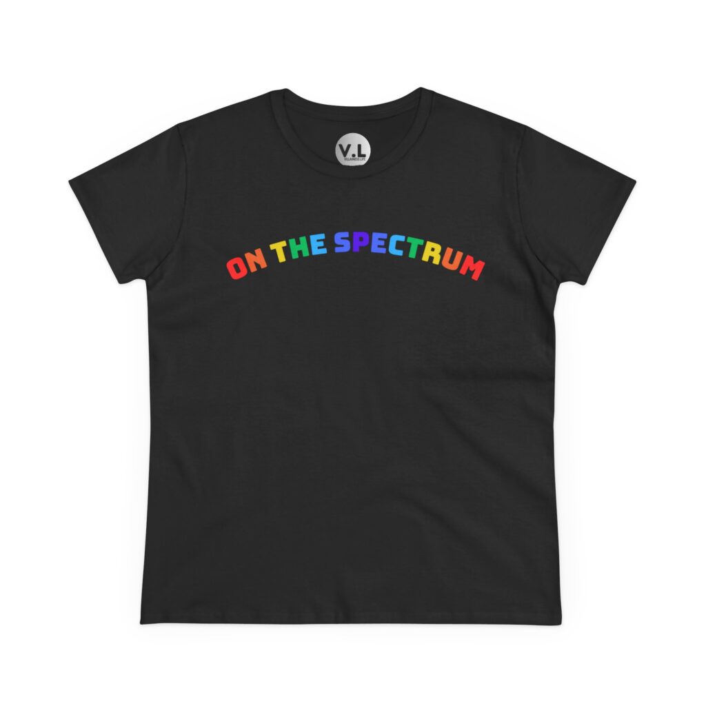 On the Spectrum - Neurodivergent shirt for autism, lgbtqia, Pride month shirt for ADHD rainbow shirt