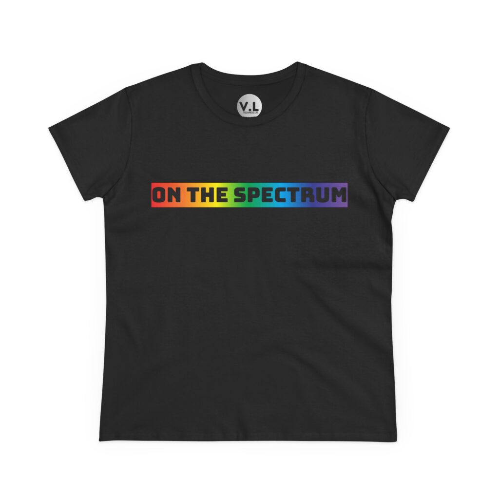 On the Spectrum rainbow pride shirt for lgbtqia and adhd, autism, aspergers, and everything else that exists on a spectrum