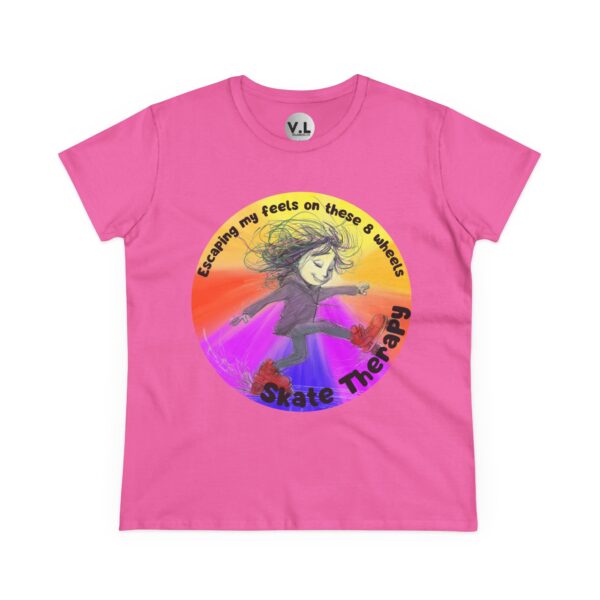 Escaping my Feels on These 8 Wheels Skate Therapy Shirt for roller skaters, Quad skaters