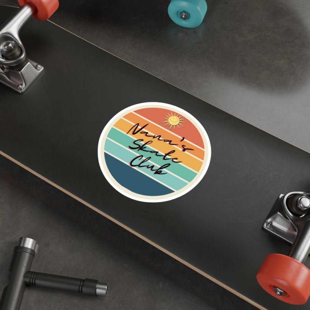 Nana's Skate Club Sticker