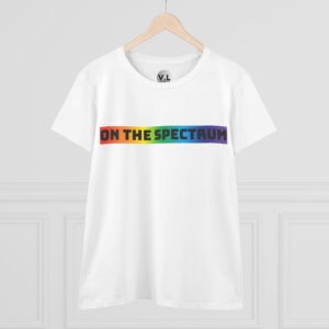 On the Spectrum rainbow pride shirt for lgbtqia and adhd, autism, aspergers, and everything else that exists on a spectrum - Image 2