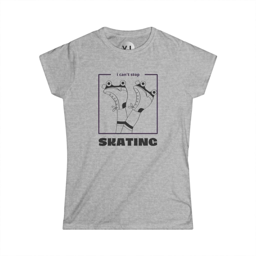 I can't stop skating shirt for rollerskating, quadskaters love rollerskating and sometimes you just can't stop