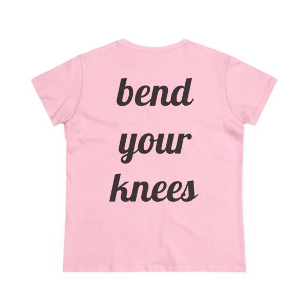 Nana's Skate Club front logo shirt with backside advising everyone to "Bend Your Knees" probably because Nana is sick of watching people fall down