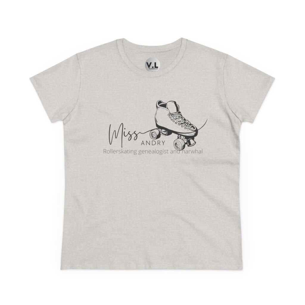 Miss Andry: Rollerskating Narwhal