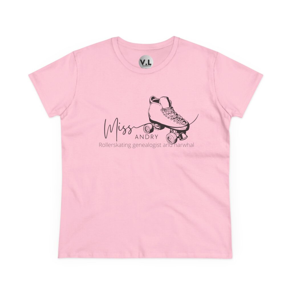 Miss Andry: Rollerskating Narwhal