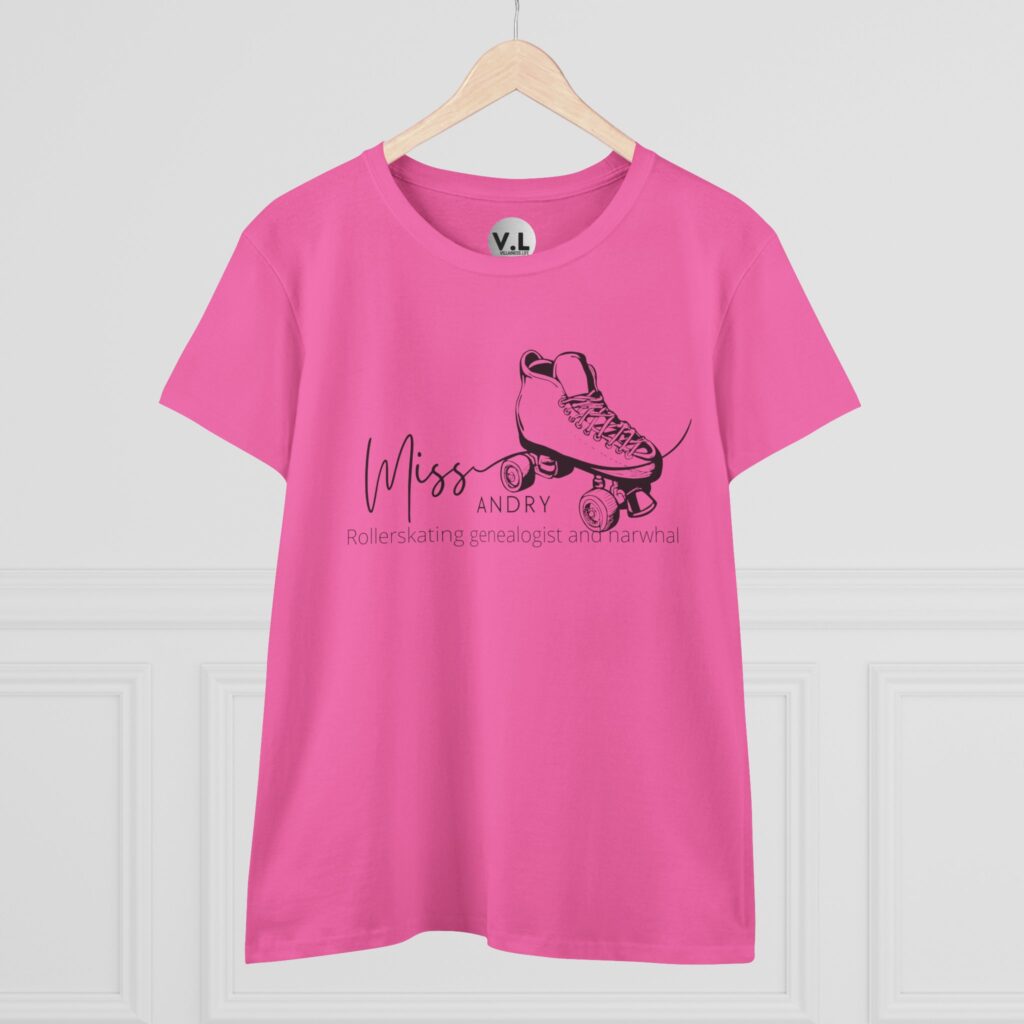 Miss Andry: Rollerskating Narwhal