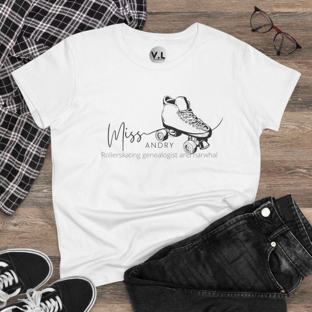 Miss Andry: Rollerskating Narwhal