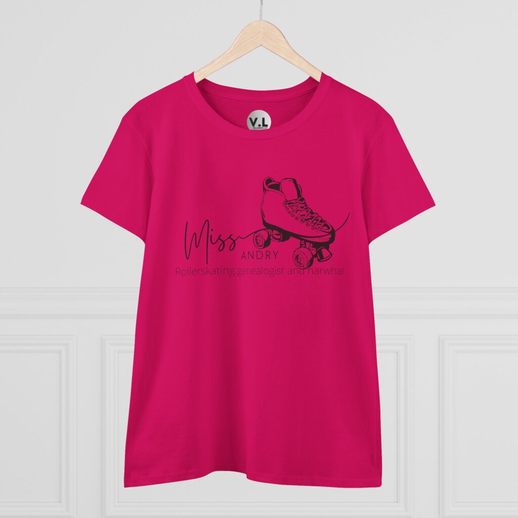 Miss Andry: Rollerskating Narwhal
