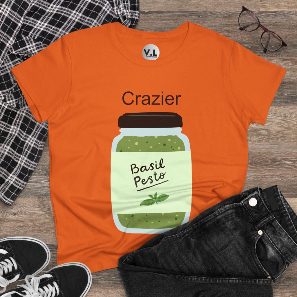Crazier Pesto shirt - Tell me again what's crazier than store-bought pesto? Suzy's pesto was the best meme of 2023.