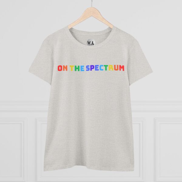 On the Spectrum - Adorable rainbow lettering shirt designed for folks on both spectrums. Are you a double rainbow?