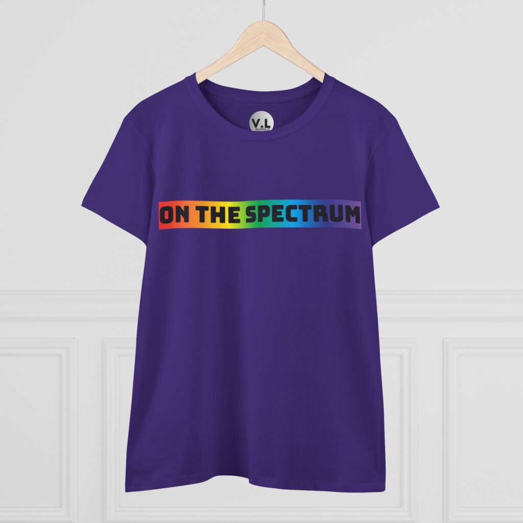 On the Spectrum rainbow pride shirt for lgbtqia and adhd, autism, aspergers, and everything else that exists on a spectrum