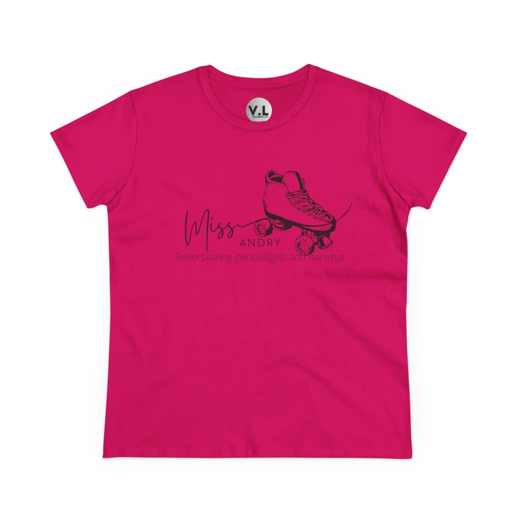 Miss Andry: Rollerskating Narwhal