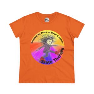Escaping my Feels on These 8 Wheels Skate Therapy Shirt for roller skaters, Quad skaters - Image 10