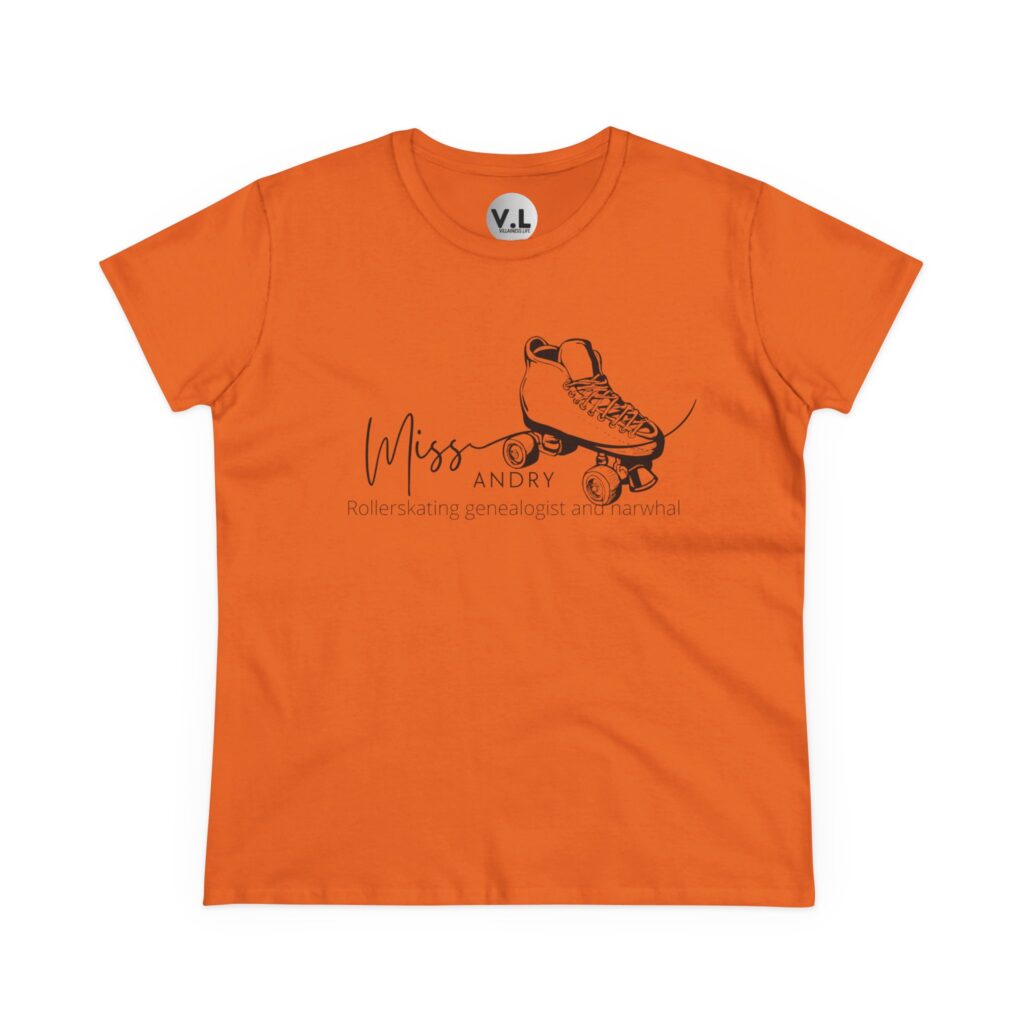 Miss Andry: Rollerskating Narwhal