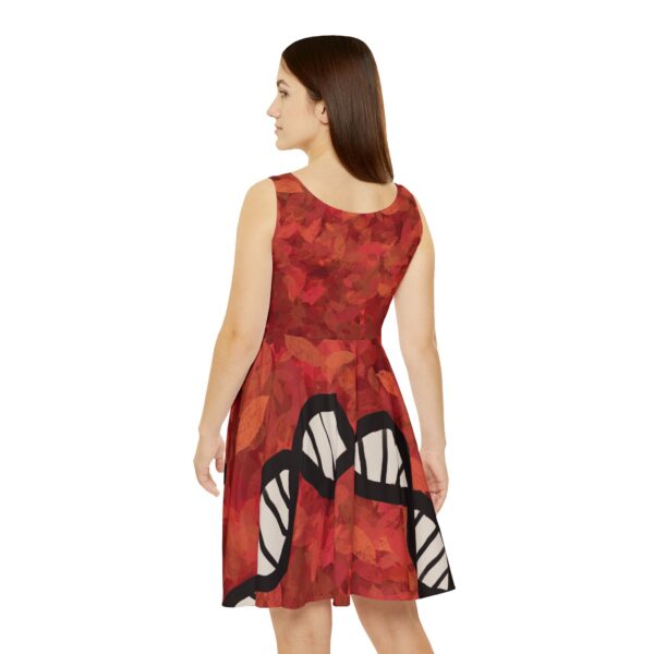 Super comfy skater-style Red DNA dress for genealogists, geneticists, forensics, or adoptees