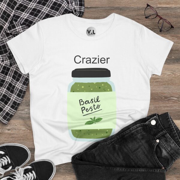 Crazier Pesto shirt - Tell me again what's crazier than store-bought pesto? Suzy's pesto was the best meme of 2023.