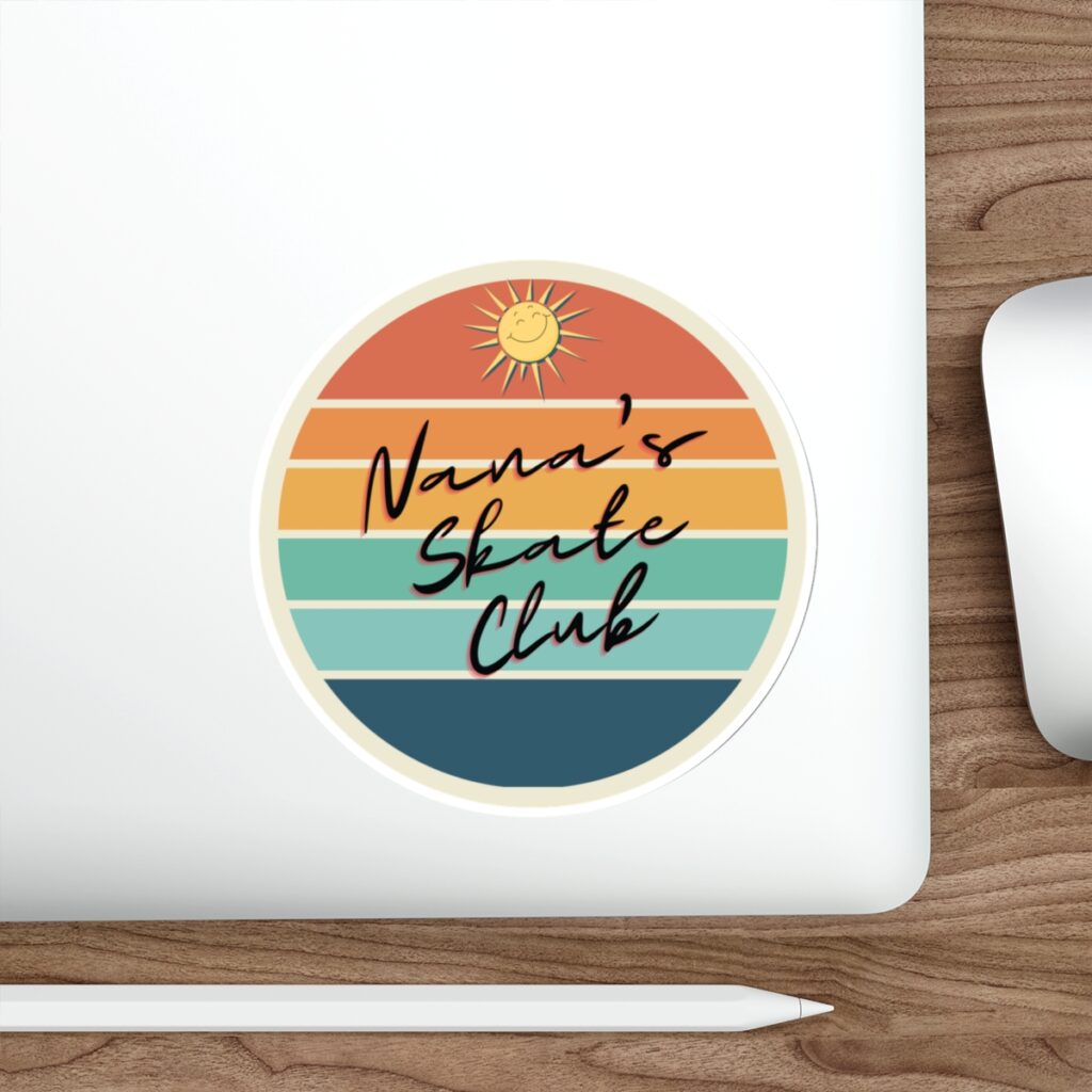 Nana's Skate Club Sticker