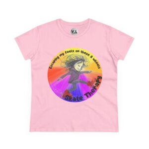 Escaping my Feels on These 8 Wheels Skate Therapy Shirt for roller skaters, Quad skaters - Image 22