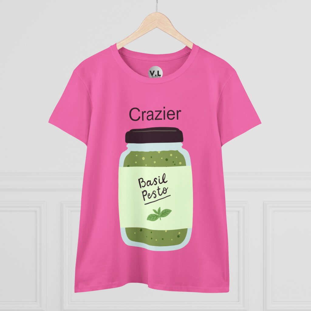 Crazier Pesto shirt - Tell me again what's crazier than store-bought pesto? Suzy's pesto was the best meme of 2023.